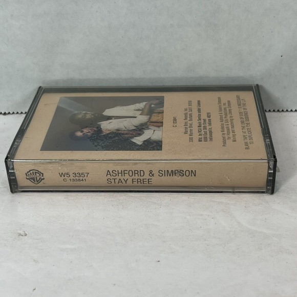ASHFORD & SIMPSON - STAY FREE 1979 CASSETTE TAPE SEALED W5 3357 C 133841 - Picture 3 of 3